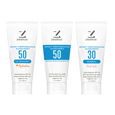 Sport Performance Sunscreen Variety Pack - 3 x 3 oz