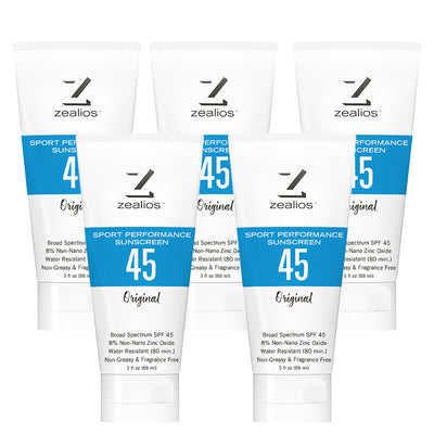 Sport Performance SPF 45 Sunscreen Original 3 oz - 5 pack