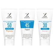 Sport Performance Sunscreen Variety Pack - 3 x 3 oz