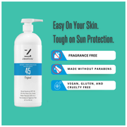 Sport Performance SPF 45 Sunscreen Original - 32 oz