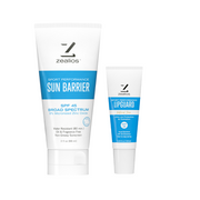 Sun Barrier SPF 45 Zinc Sunscreen + LipGuard SPF 28 Lip Balm Sunscreen