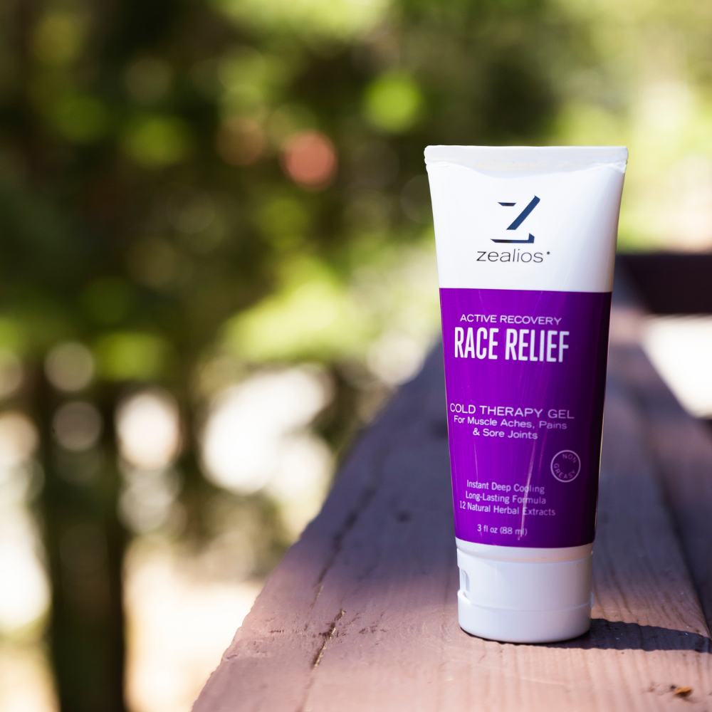 Zealios | Race Relief Cold Therapy Gel - for muscle aches, pains