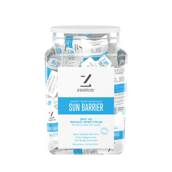Zealios | Sun Barrier SPF 45 Sunscreen - Zinc Oxide Bulk Travel