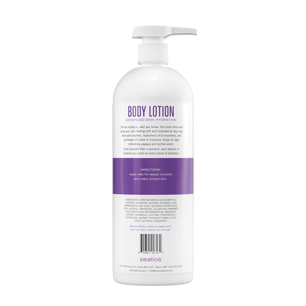 Body Lotion - 32 oz w/ Pump – zealios