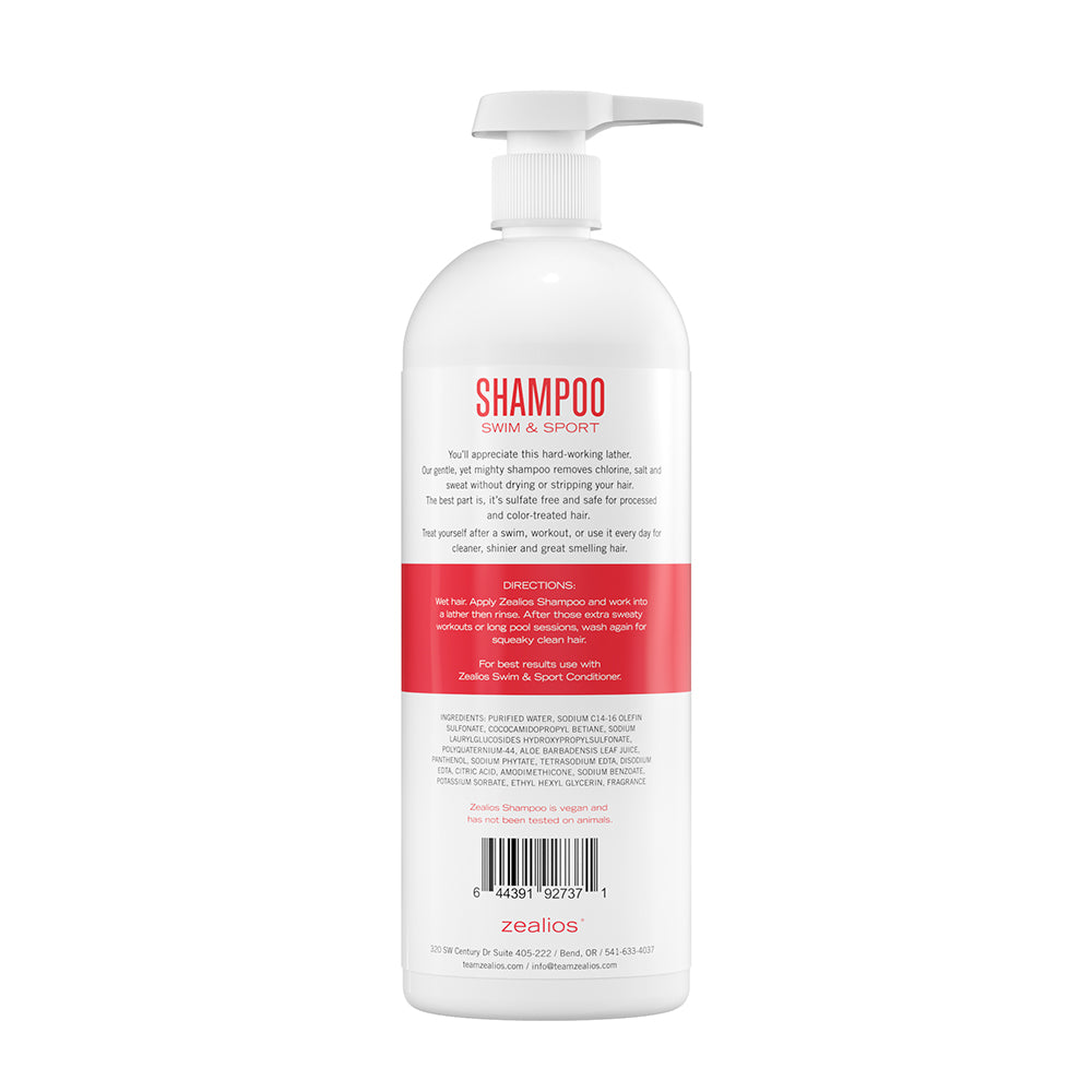 Zealios | Bundle Savings! Swim & Sport 32 oz Shampoo + Conditioner