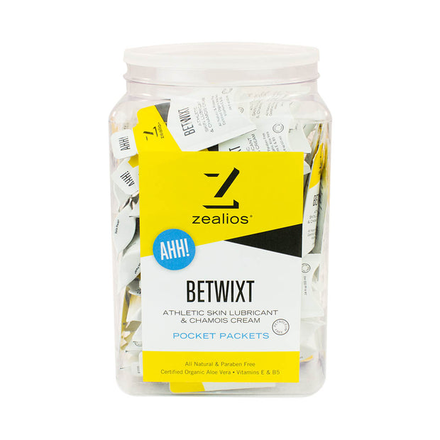 Zealios Betwixt all-natural anti-chafing cream 100 pocket packets